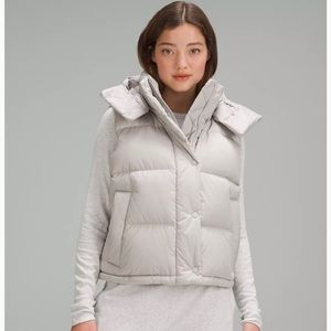 New Lululemon Wunder Puff Cropped Vest-
